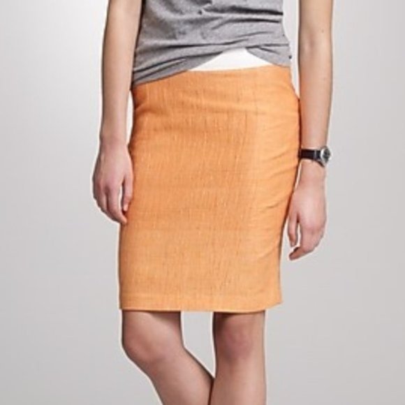 J. Crew Dresses & Skirts - J.Crew linen pencil skirt size 6 (30)